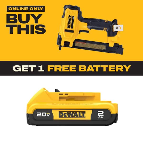 20V MAX Lithium-Ion Cordless Cable Stapler (Tool Only)