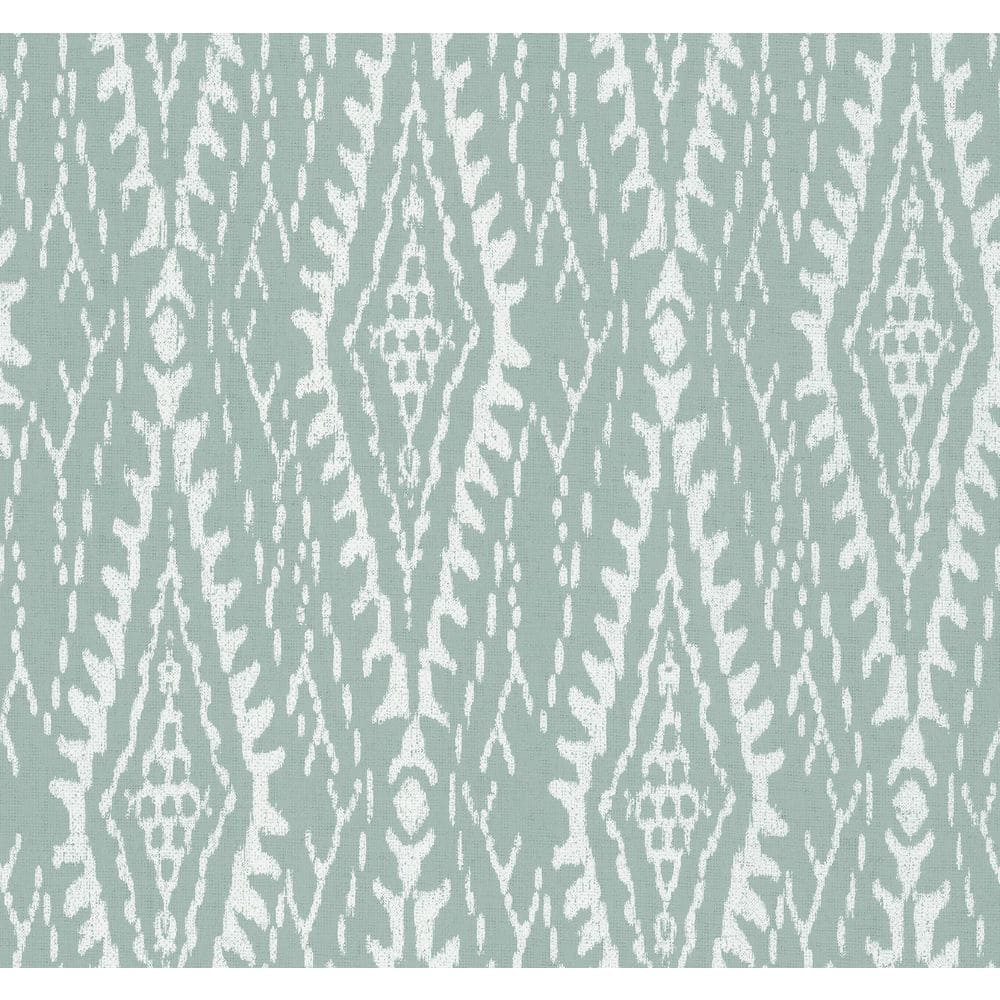 Rousseau Paperweave Sage Green Wallpaper