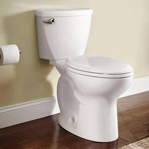 Cadet 3 FloWise Tall Height 2-Piece 1.28 GPF Single Flush Elongated Toilet in White with Slow Close Seat (4-Pack)