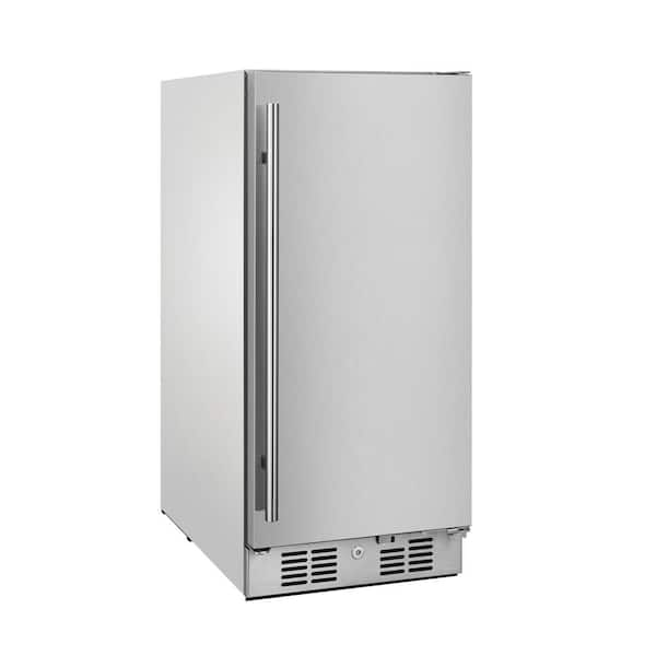 Titan 15 in. 3.4 Cu. ft. Built-In Outdoor Refrigerator in Stainless Steel OD-R15SDSZ01