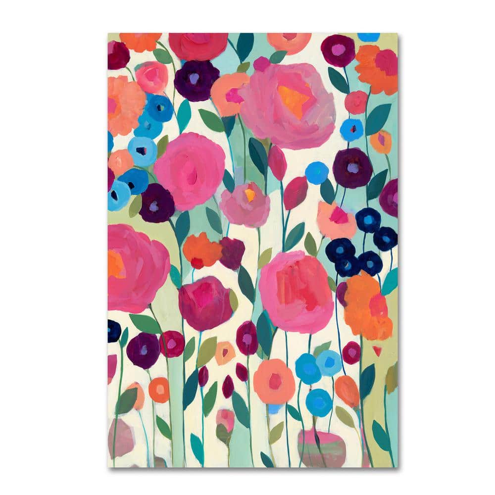 Trademark Fine Art 32 in. x 22 in. "Never A Dull Moment" by Carrie