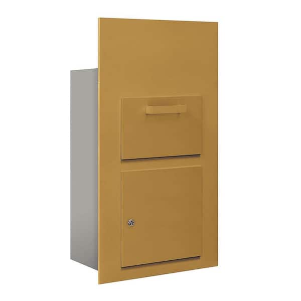 Salsbury Industries 3600 Series Collection Unit Gold Private Front Loading for 6 Door High 4B Plus Mailbox Units