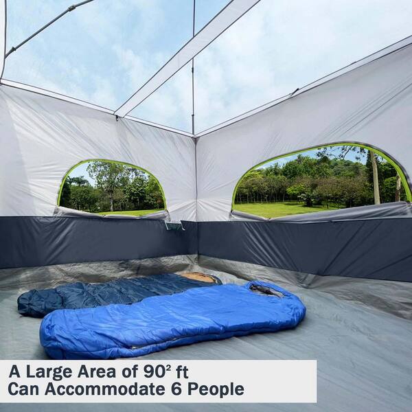 Zeus & Ruta 10 ft. x 10 ft. Dark Blue Outdoor Pop Up Inner Tent