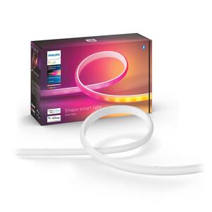 White and Color Ambiance 80 in. Gradient Lightstrip Tape Light (1-Pack)