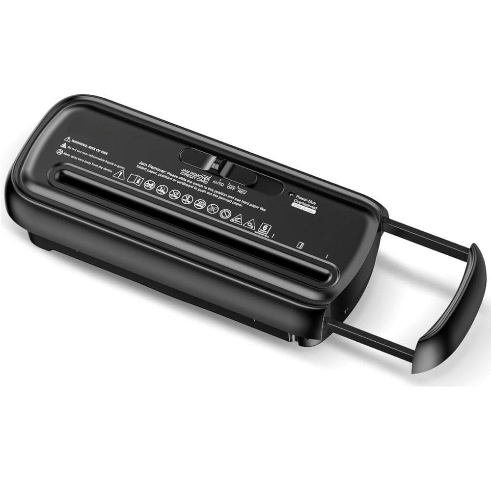 Yichuhaoxi 6-Sheet Strip Cut Portable Shredder Extendable
