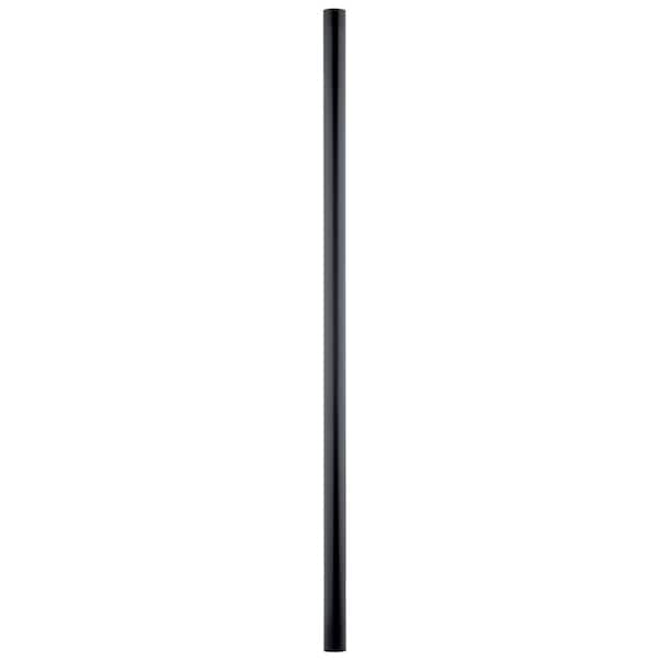 KICHLER 3 in. x 84 in. Black Direct Burial Outdoor Lamp Post (1-Pack)
