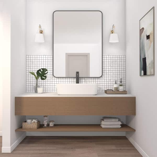 Calacatta Empire 1/2 in. x 12 in. Glazed Ceramic Jolly Trim Tile (0.48 sq. ft./case)