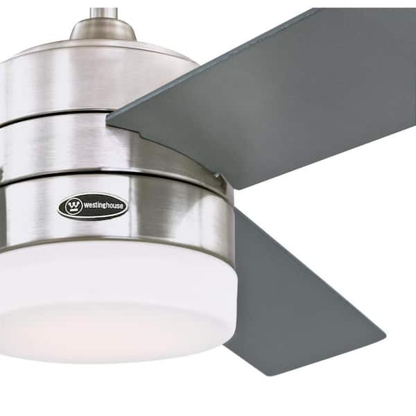 Westinghouse Alta Vista 52 in. LED Brushed Nickel Ceiling Fan with