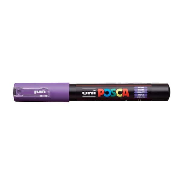 POSCA PC-1M Extra Fine Bullet Paint Marker, Violet