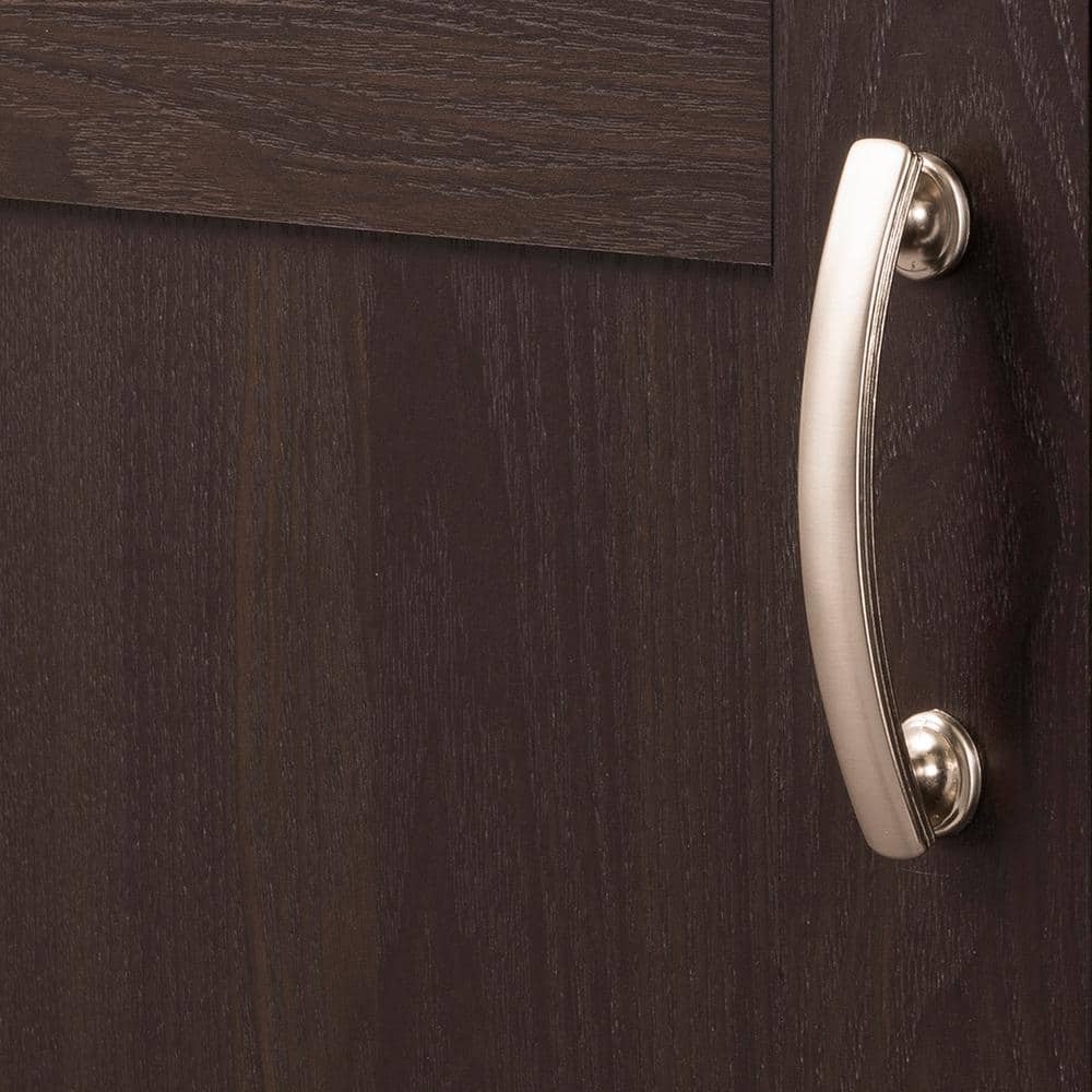Stainless Steel Modern Bar Cabinet Pulls with Mounting Hardware