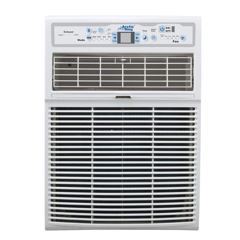 Midea 10,000 BTU 110Volt Slide Casement Window Air Conditioner and