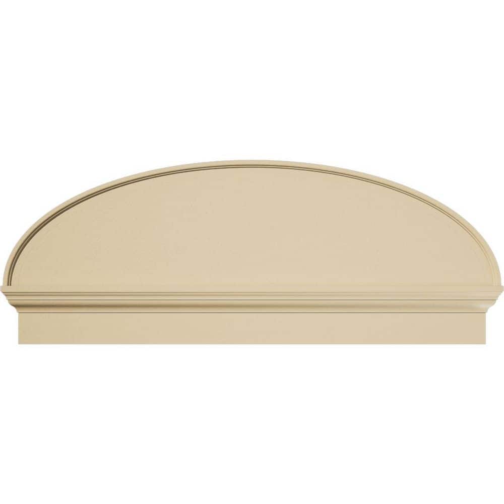48-in. W x 18-7/8-in. H x 2-3/4-in. P Elliptical Smooth Signature Urethane Combination Pediment, Primed Tan price history on PriceWatchPro