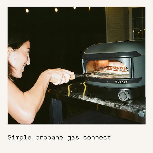 GOZNEY Arc Lite-Off Black Propane Pizza Oven GAPOBUS1226 - The