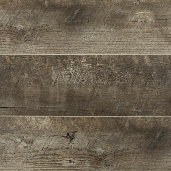 Home Decorators Collection Take Home Sample - Radcliffe Aged Hickory Laminate Flooring - 5 in. x 7 in.