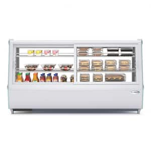 48 in. Self-Service Countertop Display Refrigerator, 16 cu. ft. in White