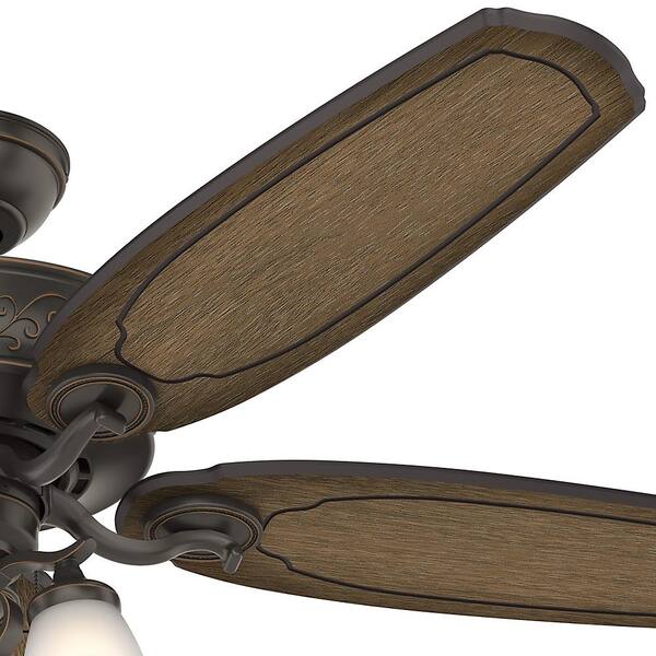 Hunter Osbourne 54 inch Ceiling Fan with LED Light Noble Bronze for sale online