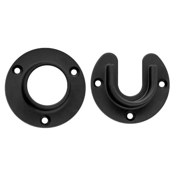 Flat Black Closet Flange Set