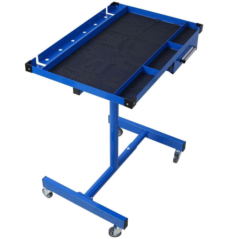 Heavy Duty Steel Rubber Corners Adjustable Tear Down Work Table with Drawer, 2.5 in. Swivel Casters, 220 lbs. Capacity price history on PriceWatchPro