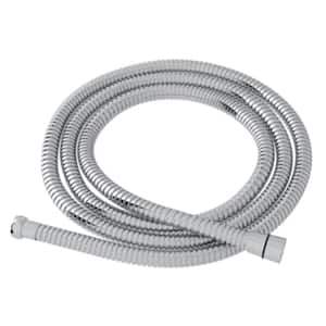59 in. Metal Shower Hose in Polished Chrome