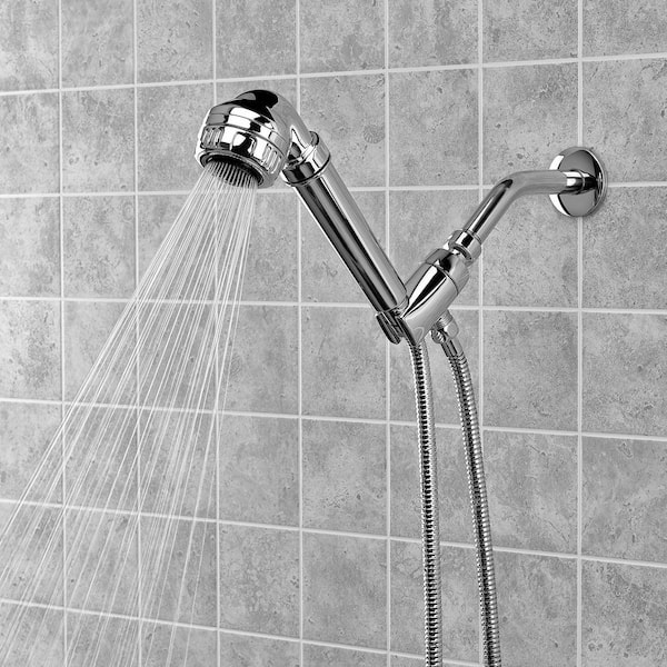 Sprite Showers Twist Off Universal Shower Water Filtration System in Chrome  TO-CM-R - The Home Depot