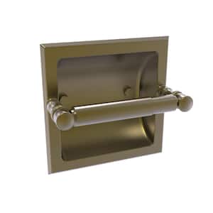 Carolina Collection Recessed Toilet Paper Holder in Antique Brass