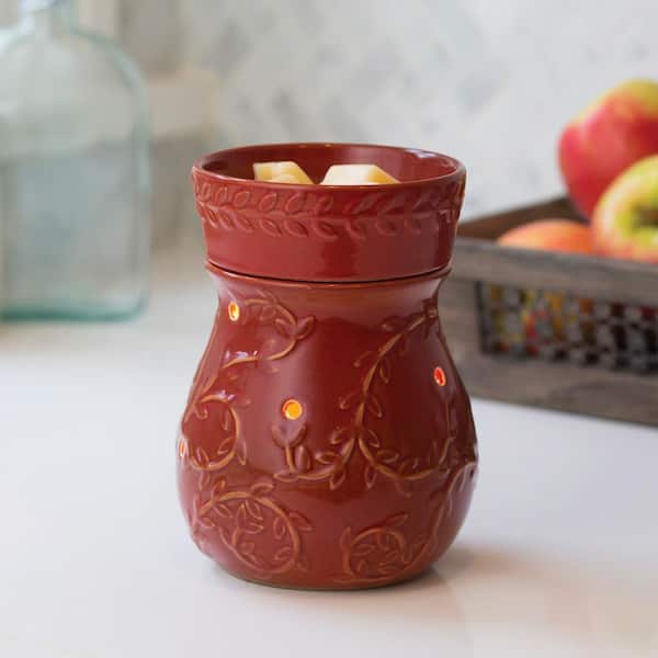 Candle Warmers Etc 8.8 in. Cayenne Illumination Fragrance Warmer