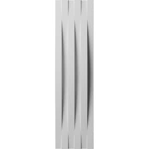 1 in. x 1/2 ft. x 2 ft. EdgeCraft Caspian Style Seamless White PVC Decorative Wall Paneling (12-Pack)