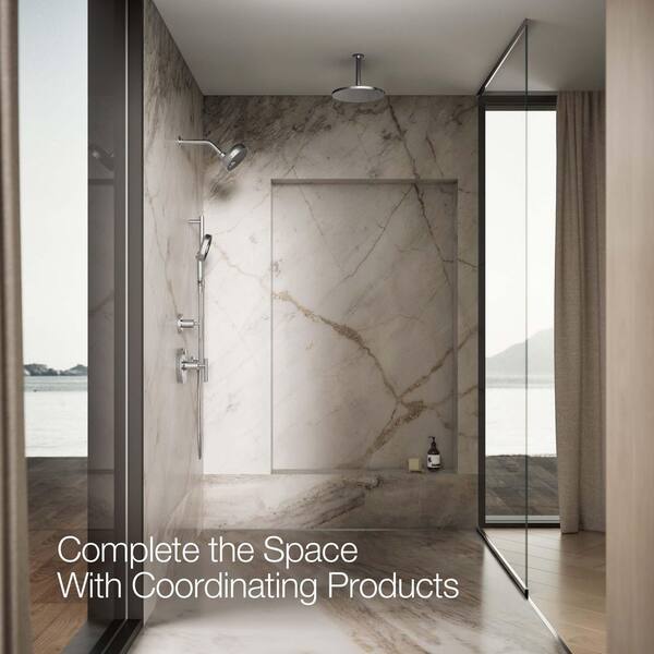 KOHLER Statement 3-Spray Patterns with 2.5 GPM 3.63 in. Wall