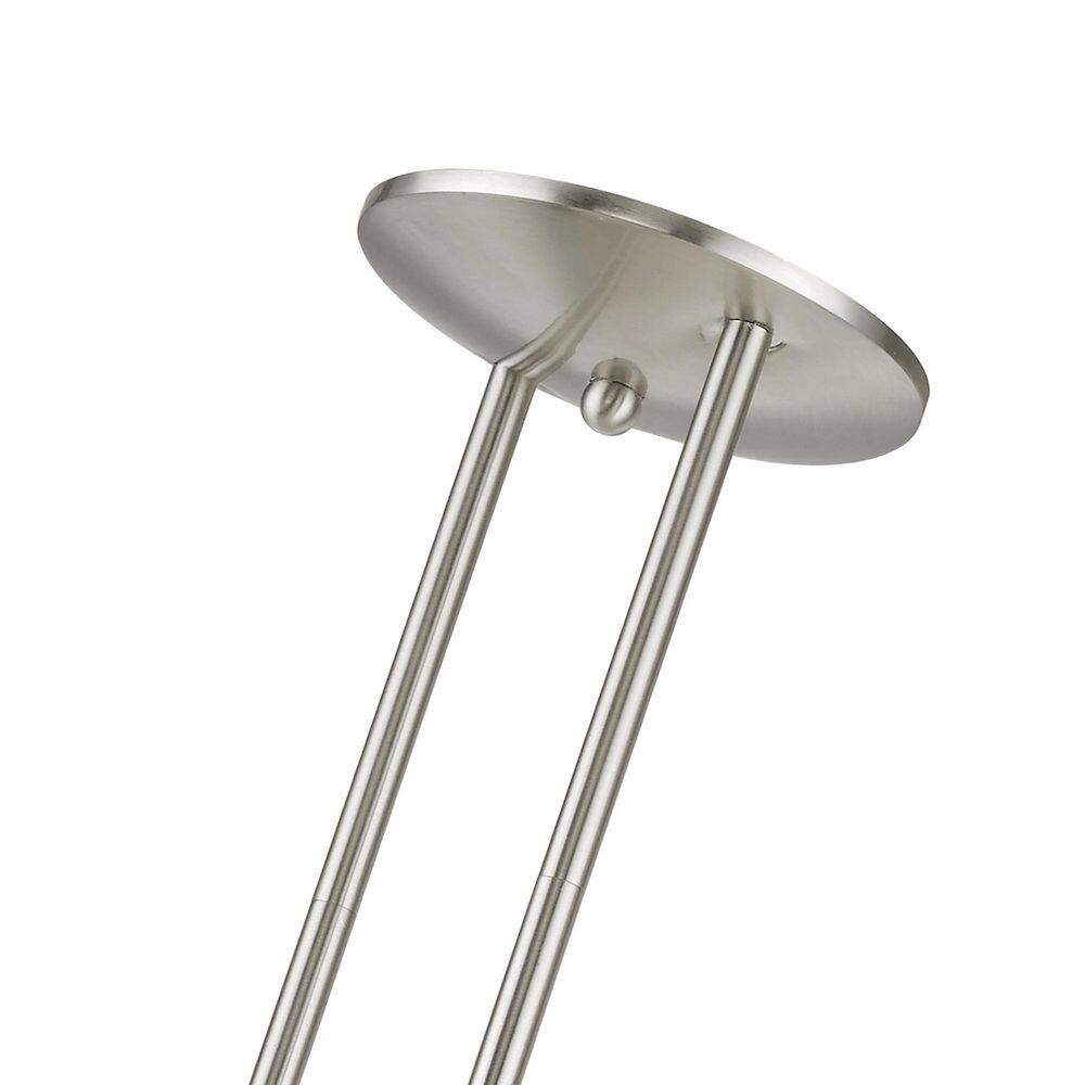 Lansdale 24" Brushed Nickel 3-Light Linear Chandelier