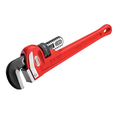 RIDGID 14 in. Heavy-Duty Straight Pipe Wrench
