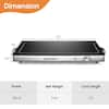 Costway Black Buffet Server Electric Food Warmer Stainless Steel Warming  Tray ES10259US-DK - The Home Depot