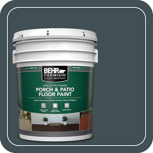 5 gal. #S440-7 Thermal Low-Lustre Enamel Interior/Exterior Porch and Patio Floor Paint