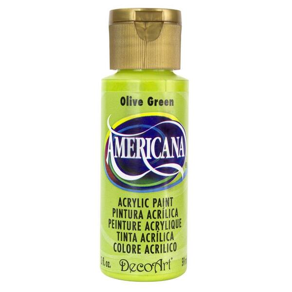 DecoArt Americana 2 oz. Olive Green Acrylic Paint