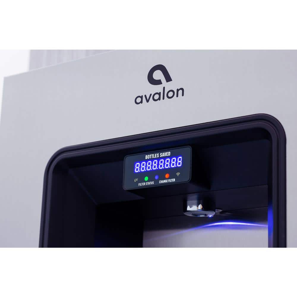 Avalon Stainless Steel In-Wall Sensor Bottle Filler with Digital Display