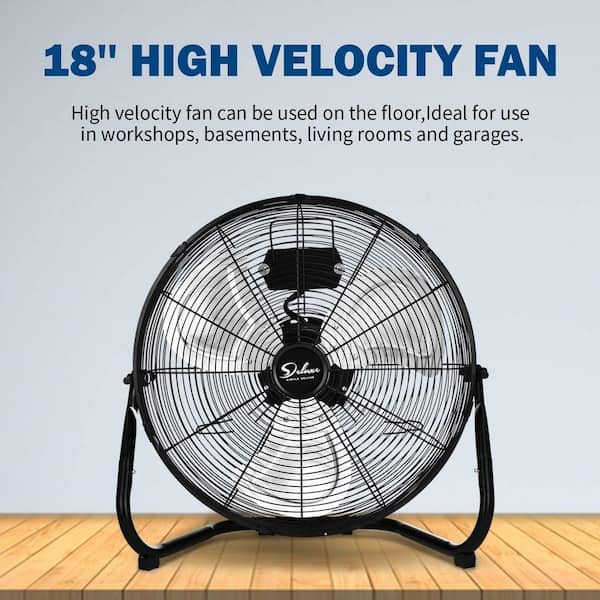 Best Buy: Black & Decker 18'' High Velocity Floor Fan BDHV-5018
