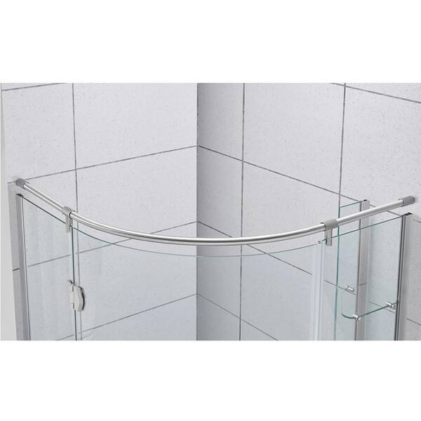 Glacier Bay Glamour 34 in. x 76.40 in. Corner Drain Corner Shower