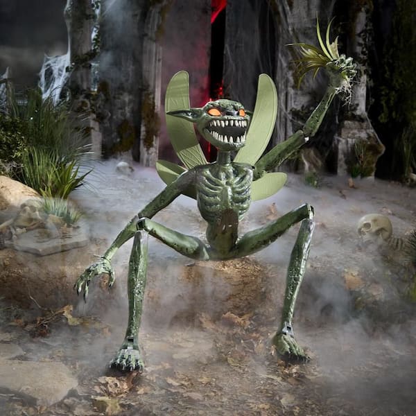 3-Pack 5 ft. Grave & Bones LED Ultraposeable Evil Pixie