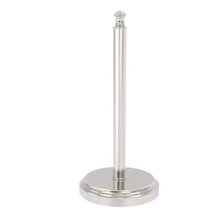 Carolina Collection Counter Top Paper Towel Stand in Satin Nickel