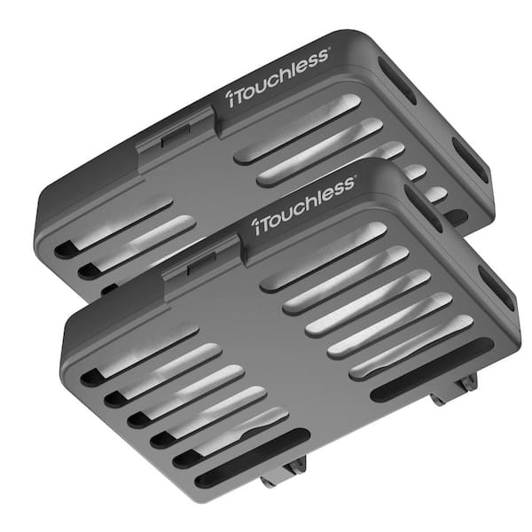 Absorbx 1.76 oz. Odor Eliminator Black 4-Pack for Fridges, Closets, Shoe Racks, and Other Spaces