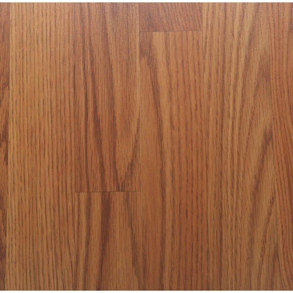 Unbranded Oak 12 mm T x 8 in. W Laminate Wood Flooring (15 sqft/case)