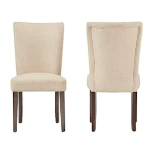 Whitmire Oatmeal Linen Dining Chair (Set of 2)