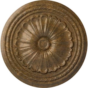 20-1/2 in. x 1-7/8 in. Alexa Urethane Ceiling Medallion (Fits Canopies upto 2-7/8 in.), Rubbed Bronze