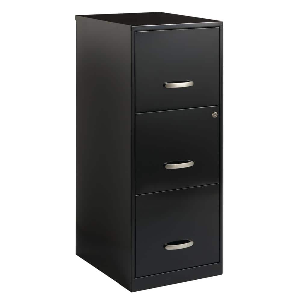 Black Metal File Cabinet