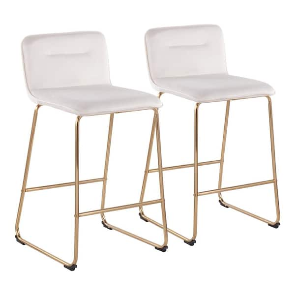 ghost bar stools with gold legs