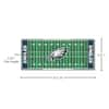 FANMATS - 7363 NFL Philadelphia Eagles Nylon Face Football Field Runner ,  30x72