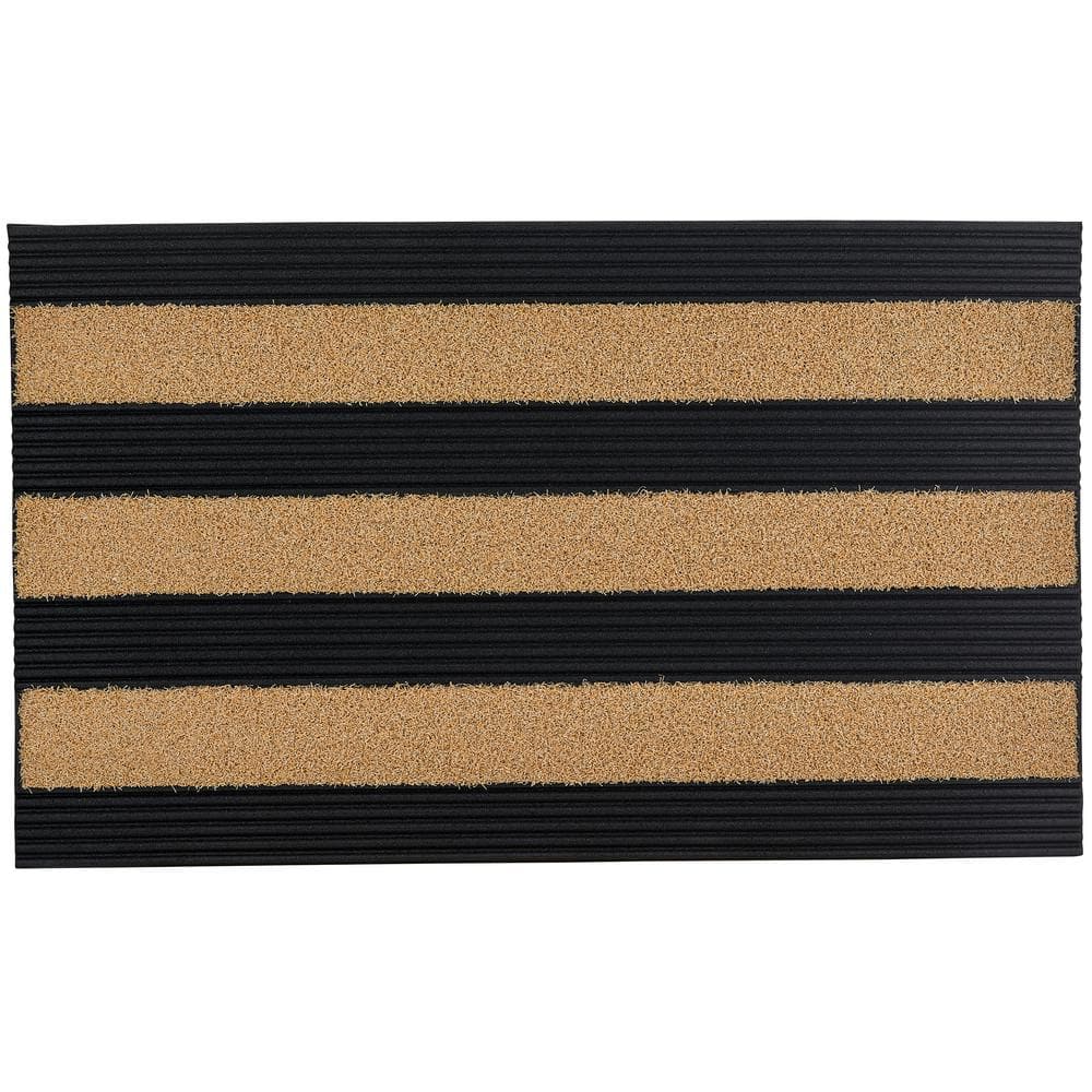 Natural Ribbed 18 in. x 30 in. Coir Door Mat price history on PriceWatchPro