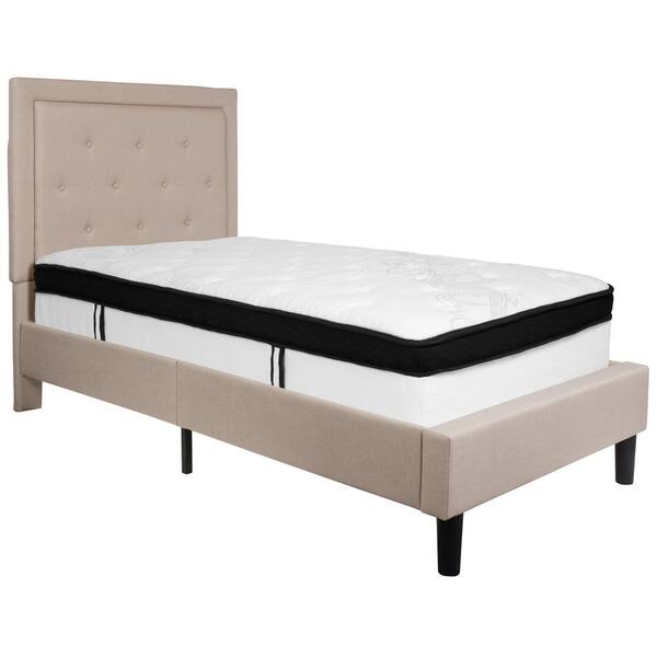Carnegy Avenue Beige Twin Bed Set