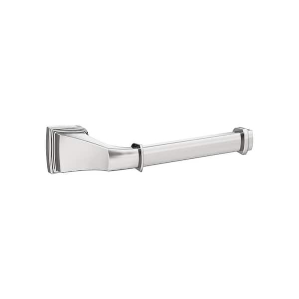 Amerock Revitalize 7-7/8 in. (200 mm) L Single Post Toilet Paper Holder in Chrome