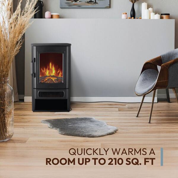 Cambridge 12.6 in. Ventless Freestanding Electric Fireplace in