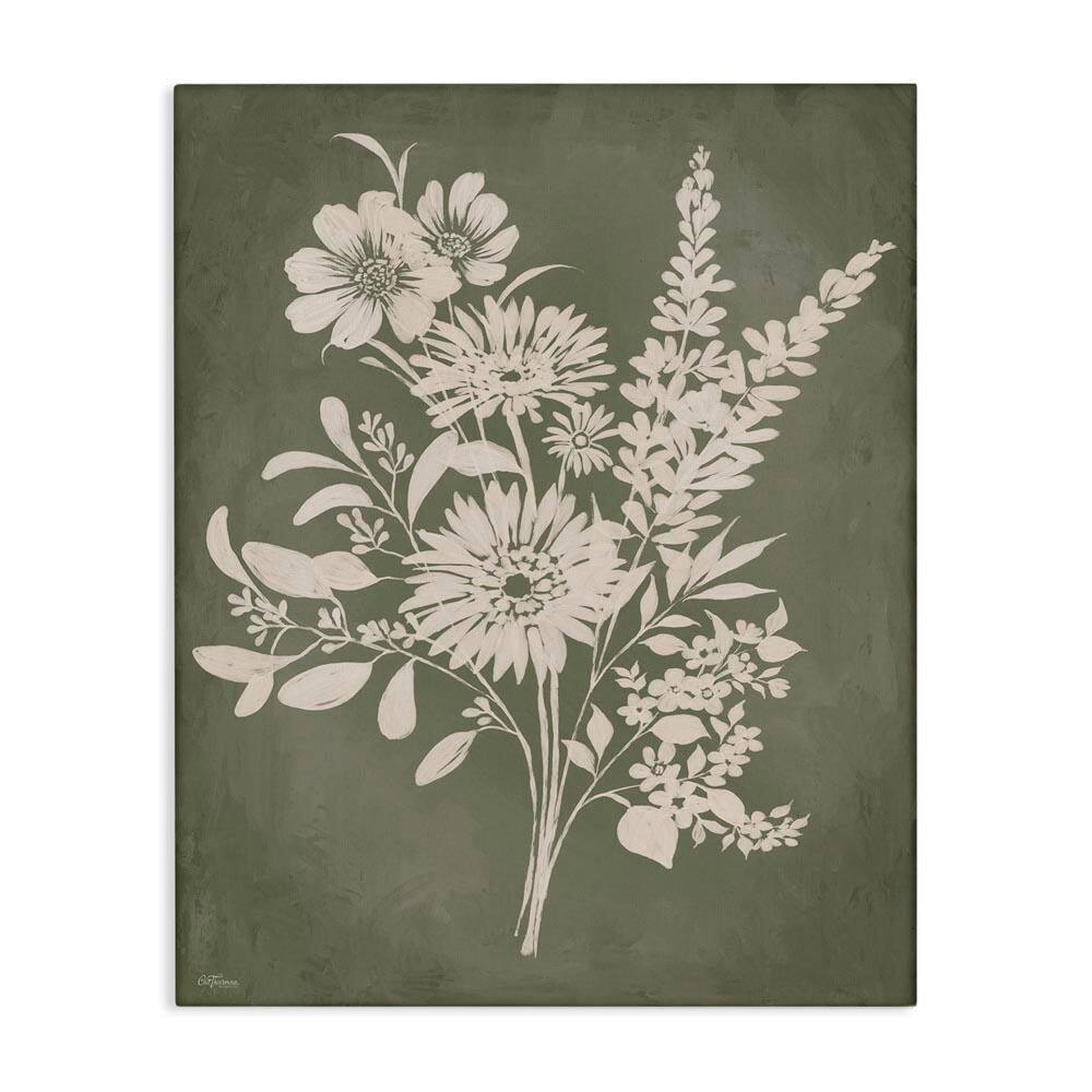 Bunches of Wildflower Herbs by Cat Thurman Designs Unframed Nature Graphic Art Print 40 in. x 30 in. price history on PriceWatchPro